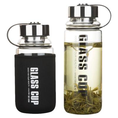 富光大容量玻璃水杯高硼硅泡茶杯