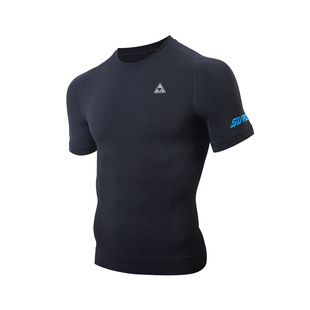 速力达SURIDA护芯3.0健身男户外跑步透气紧身衣春速干压缩短袖女