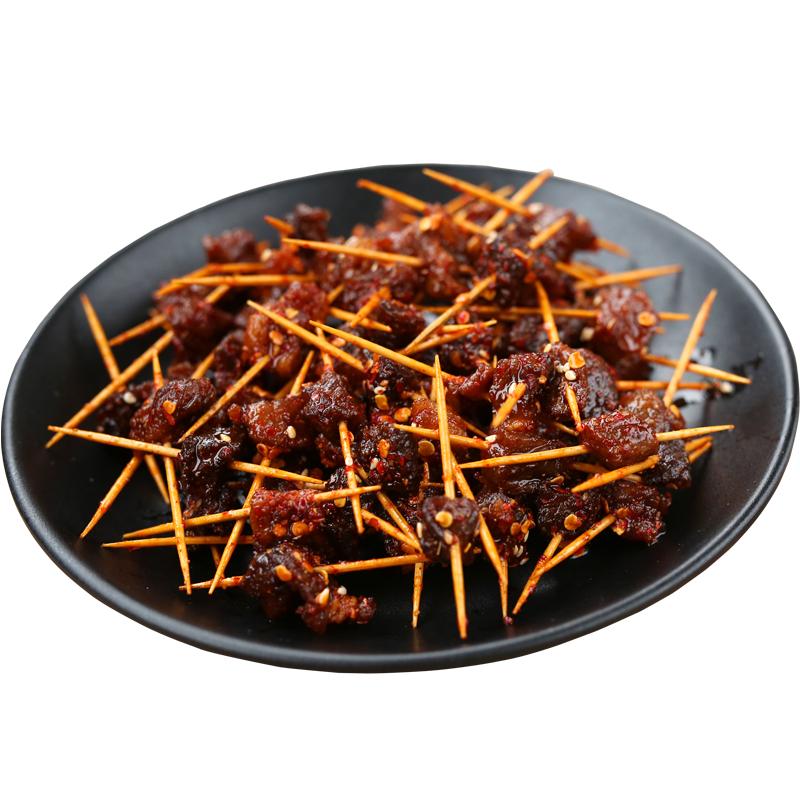 牙簽牛肉恰味道湖南麻辣美食特產(chǎn)孕婦肉食鹵味熟食真空即小吃零食