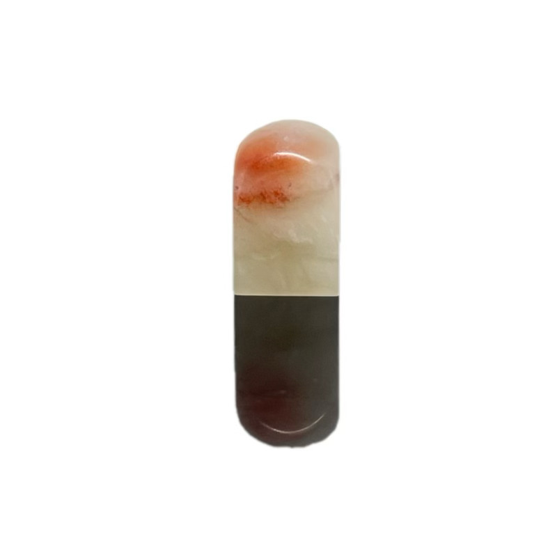 老挝石素章天然手工篆刻石料印章
