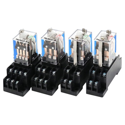 正泰24V继电器带灯JQX-13F电磁式JZX-22F 2Z 3 4Z中间220V 8 14脚