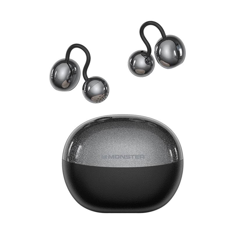 魔声MD06全新耳夹式蓝牙耳机C桥ENC降噪长续航AI翻译运动防丢定位