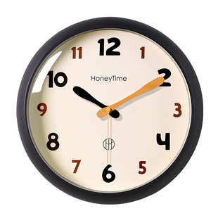 2026新款现代简约高级挂钟家用客厅卧室静音创意免打孔挂墙时钟表