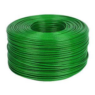 包塑镀锌钢丝绳子包胶拉大棚葡萄架遮阳网带皮软晾衣绳23456810mm