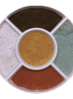 天然五色土昆仑山化解西北厨房