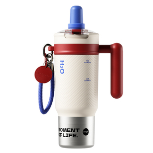 世大家保温杯2025新款男女办公室大容量冰霸吸管水杯车载杯子