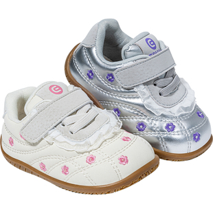 英贝米尼女童学步鞋2026春季新款休闲潮流百搭女孩鞋透气女宝宝鞋