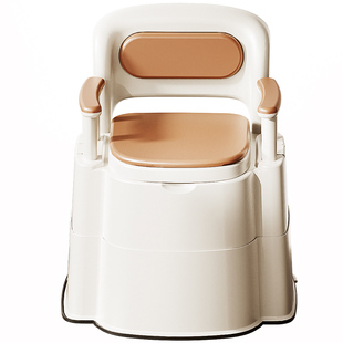 老人坐便器移动马桶便携式上厕所座便老年室内孕妇家用便盆坐便椅