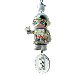 正版泡泡玛特车挂MOLLY车载挂件汽车后视镜可爱公仔高级挂饰礼物