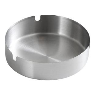 不锈钢烟灰缸酒店家用客厅防风加高烟灰缸酒吧餐厅KTV定制logo