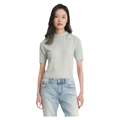 DENHAM夏季中领清新色短袖t恤