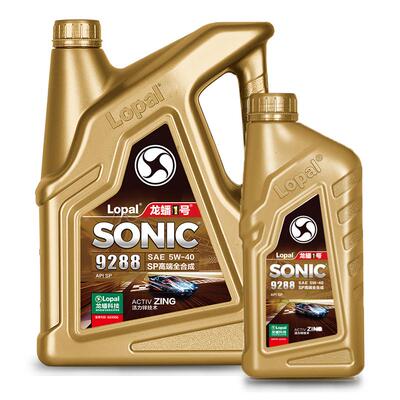 龙蟠1号全合成机油5L5W-40SP