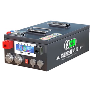 宁德磷酸铁锂电池12v24V48伏大容量房车10度大功率户外储能电源