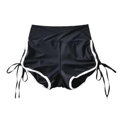 辣妹性感包臀热裤抽绳运动超短裤