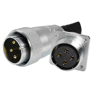 航空插头插座WS32-4-6-8-10-11-12P13孔14针19芯TQ/Z反装电连接器