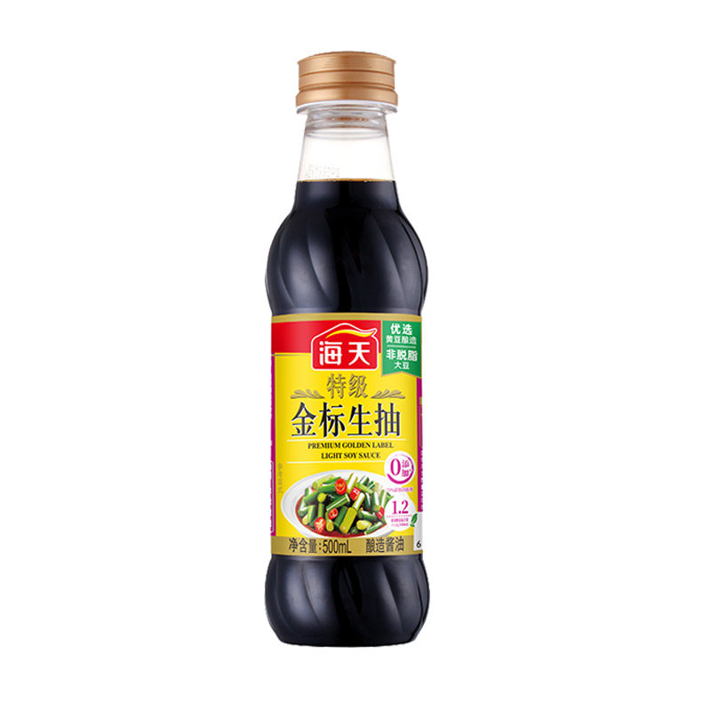 海天特级金标生抽500mL*1瓶
