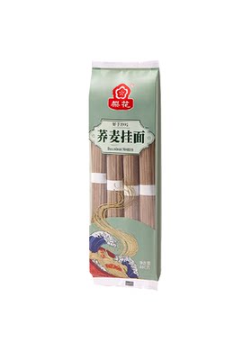 梨花荞麦挂面健身饱腹易煮400g