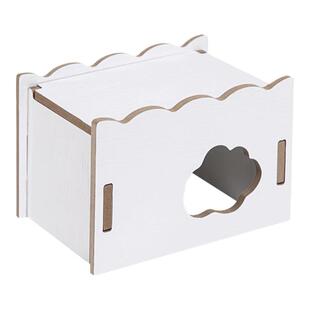 仓鼠躲避屋云朵木窝夏天躲避隧道树洞金丝熊无底小屋造景用品大全