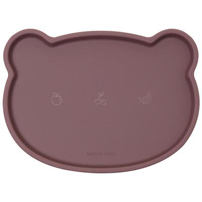 modui韩国进口硅胶辅食宝宝餐盘