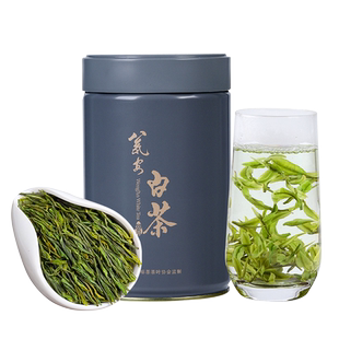 瓮安白茶100g2025年贵州贵山绿茶罐装高山云雾茶叶特产送礼伴手礼