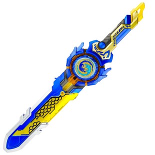 奥迪双钻飓风战魂6剑旋陀螺玩具圣盾双龙三阶剑烈风剑翼s新款发光