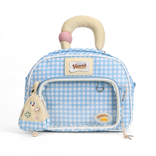 VANWALK披萨系列 原创少女出游日常中小食量痛包双肩娃包吧唧背包