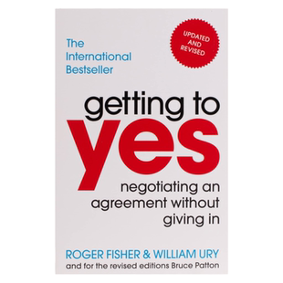 谈判力 寸土必争 英文原版 Getting to Yes 罗杰费雪 威廉尤里 经管畅销书 平装 哈佛谈判项目 谈判教材 搭掌控谈话 沃顿成功课