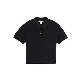 CLUB MONACO女装经典休闲短袖针织POLO衫