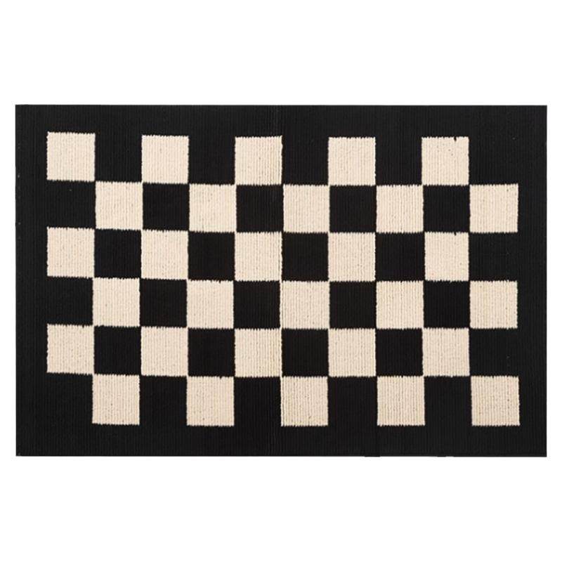 棋盘格入户门垫高档家用门口地垫进门除尘防滑脚垫大尺寸耐脏地毯