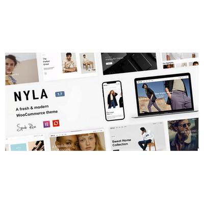 Nyla 清新现代服装电子商务WooCommerce WordPress主题模板