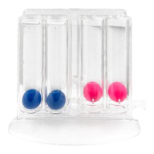 吉跃呼吸训练器四球肺活量锻炼器儿童老人医用肺部肺功能吹气训练