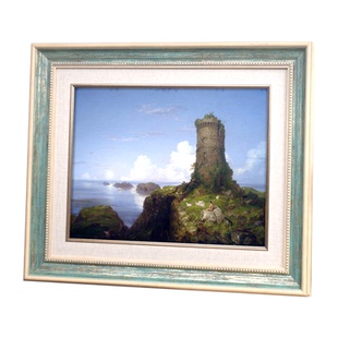 蒙娜丽莎美式油画框油画外框专用框双框30x40x50x60相框空框定制