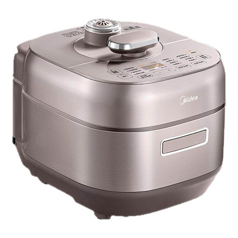 美的电压力锅家用5L智能预约双胆0涂层电饭煲大容量高压锅 S5879K