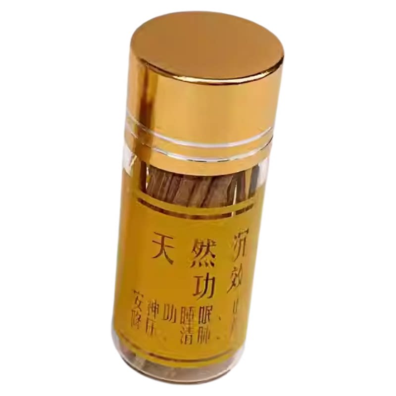 越南天然沉香片伴侣烟片檀香切丝烟条沉香原木烟插香薰线形