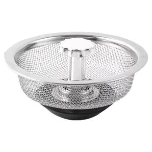 厨房水槽过滤网不锈钢加厚通用老式漏网水池洗菜盆残渣过滤神器