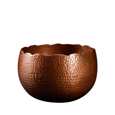 手工书法国画专用笔洗紫铜山百集