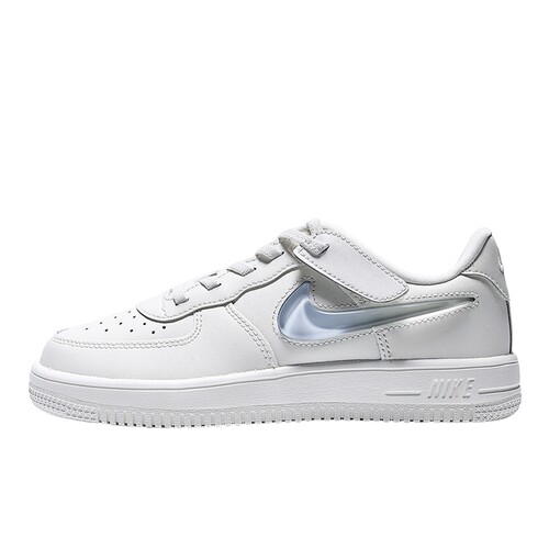 NIKE耐克小童鞋FORCE 1 LOW银勾复古板鞋休闲鞋运动鞋IR0592-101