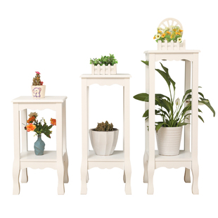 欧式实木花架落地式特价单个省空间阳台室内客厅吊兰花盆多层架子