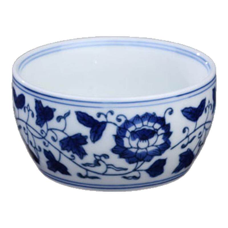青花缠枝手绘青花功夫茶具贵和祥