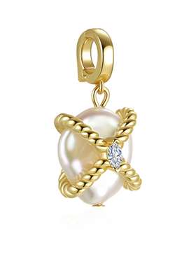 MissQueeny巴洛克珍珠爪镶万能扣