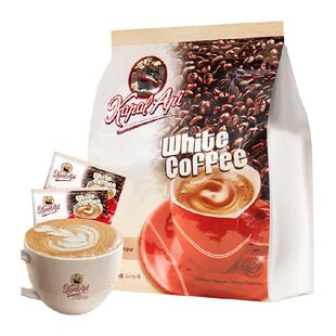 印尼进口火船速溶白咖啡三合一浓郁奶香打工人白咖啡