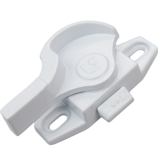 老式塑钢门窗月牙锁推拉铝合金窗户锁扣平移门儿童开关保险配件锁