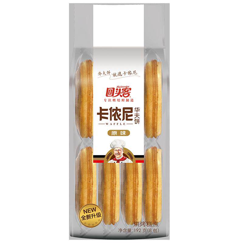 回头客卡侬尼华夫192g原味