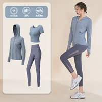 Синяя куртка, комплект, короткий рукав, 3 предмета