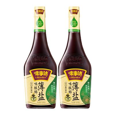 味事达极鲜盐酱油760ml