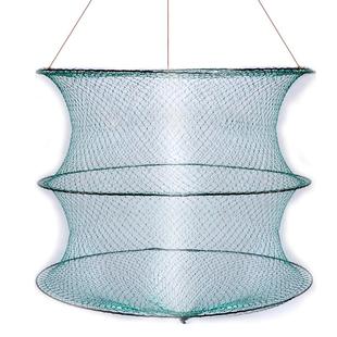 折叠钓龙虾神器螃蟹鱼虾笼专用三层抓小龙虾捉龙虾网笼捕龙虾地网