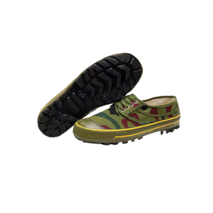 征峰解放鞋低帮钉底防滑劳动鞋棉帆布鞋民工鞋黄球鞋工地鞋胶鞋