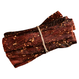 江志忠牛肉干藤椒五香手撕风干超干休闲小吃零食麻辣四川成都特产