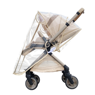 适用逸乐途emupro婴儿推车防风罩保暖逸乐途高景观防雨罩挡风雨衣