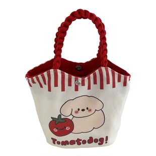 水桶包女2026新款卡通便携小包小号便当手拎日常出行百搭小众设计